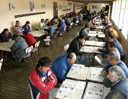 mesas receptoras